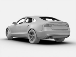 audi s5 sportback 2013 Modelo 3D
