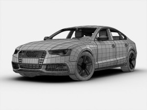 audi s5 sportback 2013 Modelo 3D