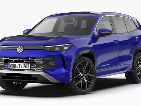 Volkswagen Tayron 2025 Modèle 3D