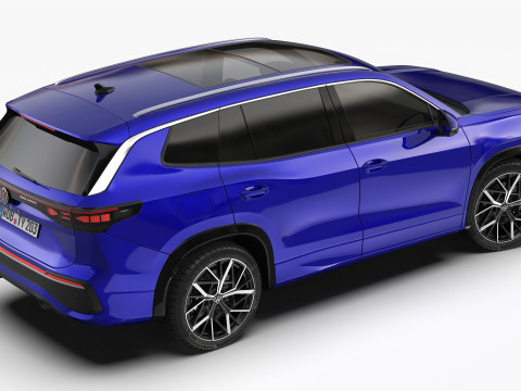 Volkswagen Tayron 2025 Modèle 3D
