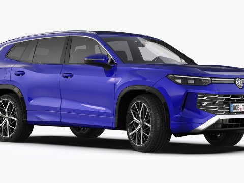 Volkswagen Tayron 2025 Modèle 3D