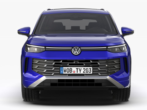 Volkswagen Tayron 2025 Modèle 3D