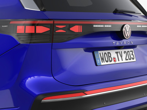 Volkswagen Tayron 2025 Modèle 3D