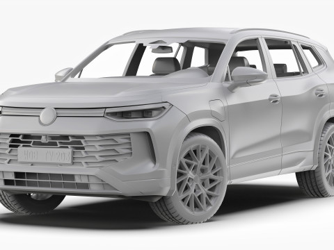 Volkswagen Tayron 2025 Modèle 3D