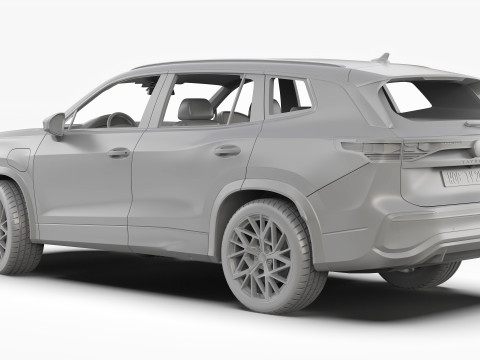 Volkswagen Tayron 2025 Modèle 3D