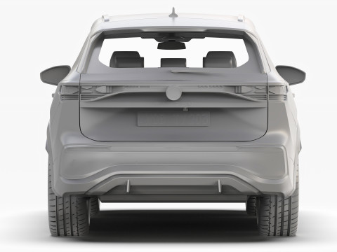Volkswagen Tayron 2025 Modèle 3D