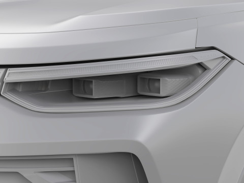 Volkswagen Tayron 2025 Modèle 3D