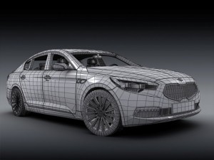 kia k9 2013 3D Модель