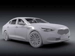kia k9 2013 3D Модель