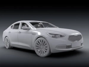 kia k9 2013 Modello 3D