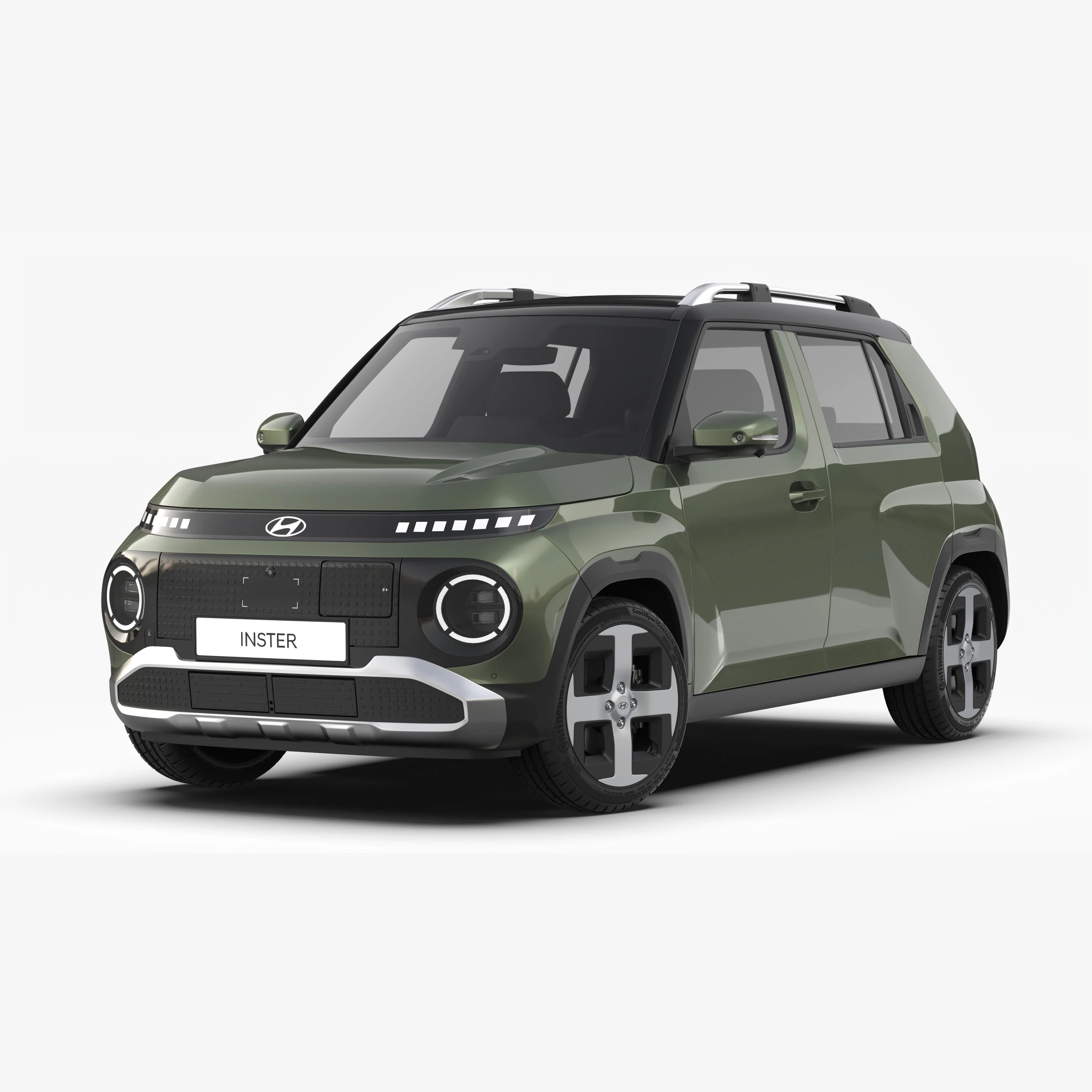Hyundai Inster 2025 3D Model .c4d .max .obj .3ds .fbx .stl .blend