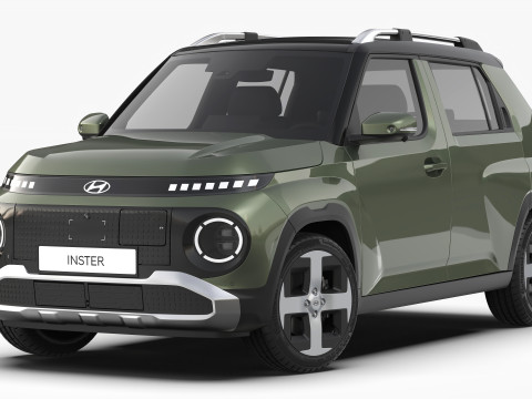 Hyundai Inster 2025 3D Model
