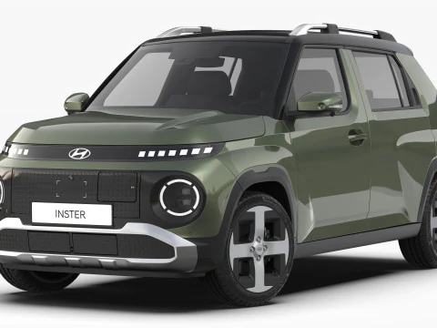 Hyundai Inster 2025 3D Model