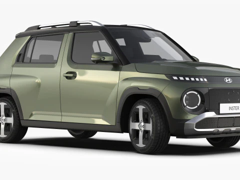 Hyundai Inster 2025 3D Model