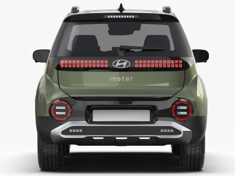Hyundai Inster 2025 3D Model