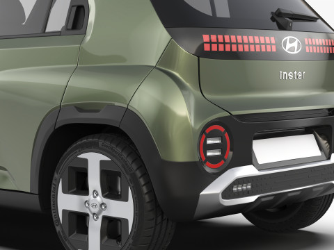 Hyundai Inster 2025 3D Model