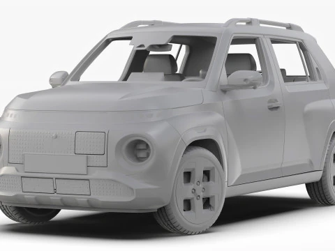 Hyundai Inster 2025 3D Model