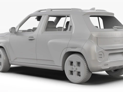 Hyundai Inster 2025 3D Model