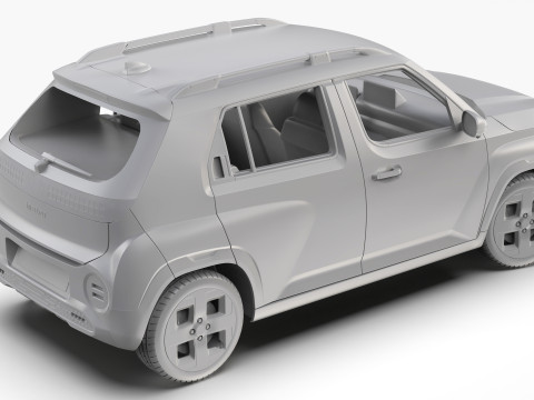 Hyundai Inster 2025 3D Model