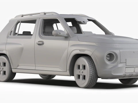 Hyundai Inster 2025 3D Model