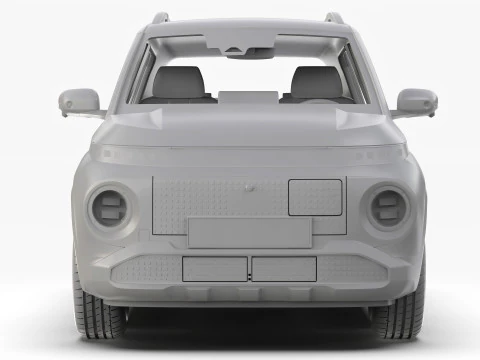 Hyundai Inster 2025 3D Model