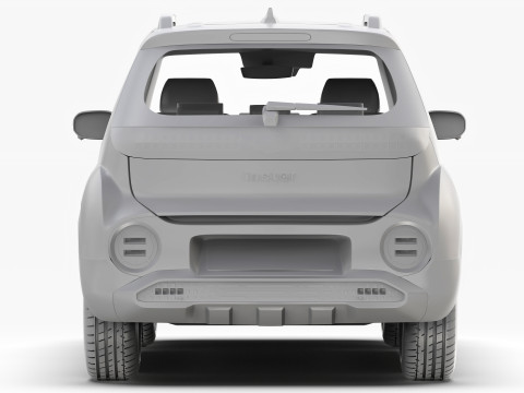 Hyundai Inster 2025 3D Model
