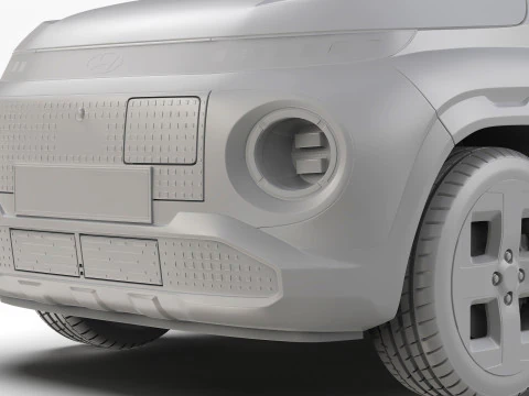 Hyundai Inster 2025 3D Model