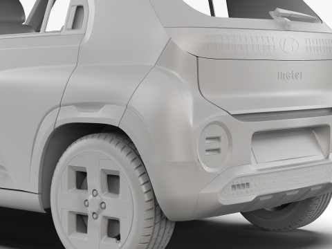 Hyundai Inster 2025 3D Model
