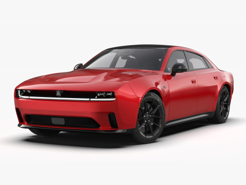 Dodge Charger Daytona Sedan 2025 3D Модель