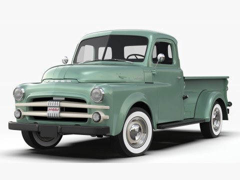 Dodge B Series 1953 3D 모델