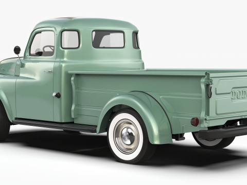 Dodge B Series 1953 3Dモデル