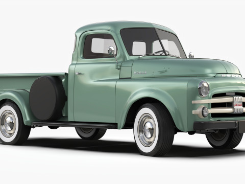 Dodge B Series 1953 3Dモデル