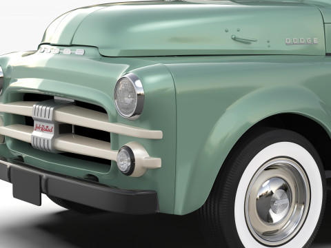 Dodge B Series 1953 3Dモデル