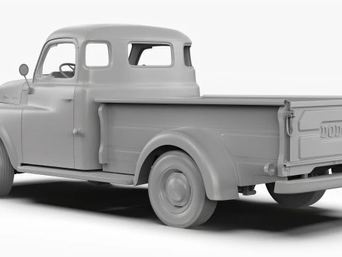 ダッジ B シリーズ 1953 3Dモデル