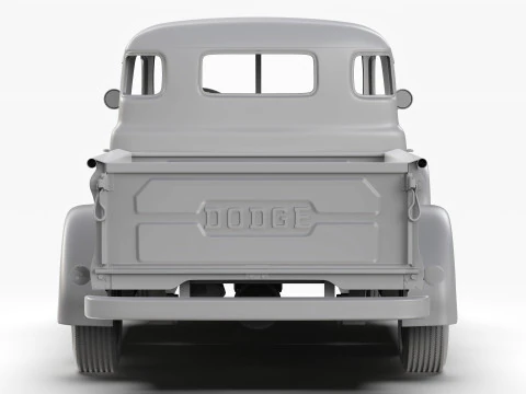 ダッジ B シリーズ 1953 3Dモデル