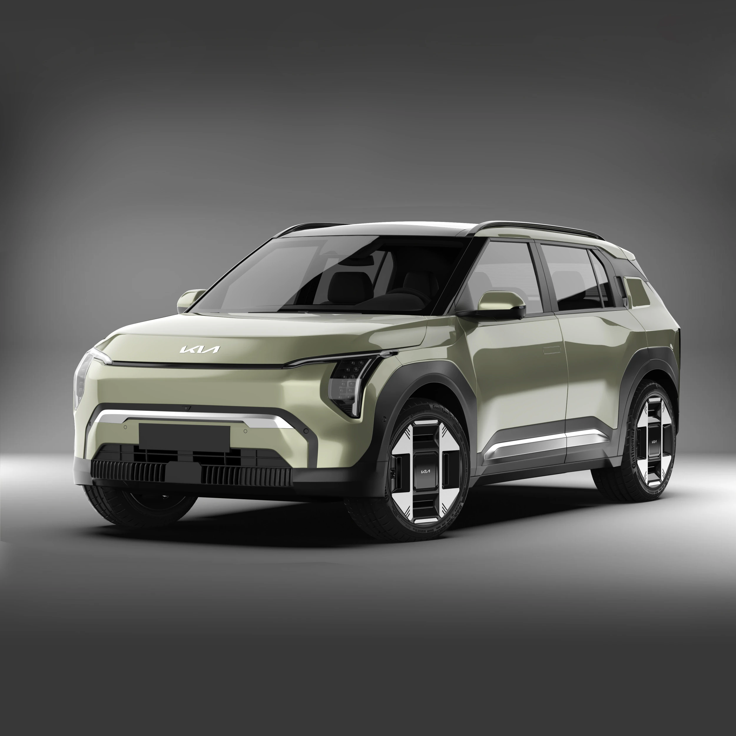 Kia EV3 2025 3D Model .c4d .max .obj .3ds .fbx .stl .blend 