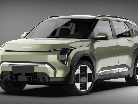 Kia EV3 2025 3D Model