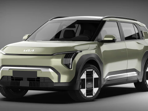 Kia EV3 2025 3D Model