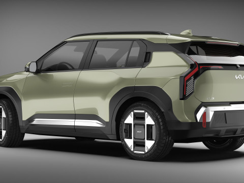 Kia EV3 2025 3D Model