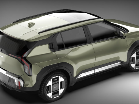 Kia EV3 2025 3D Model