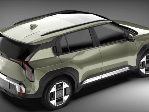 Kia EV3 2025 3D Model