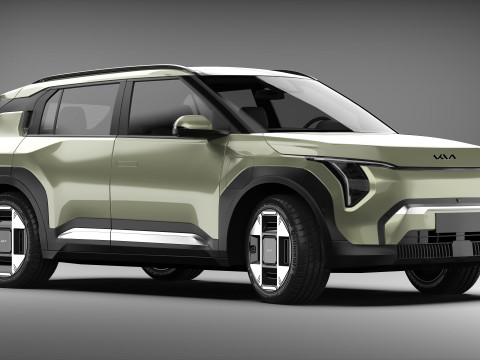 Kia EV3 2025 3D Model