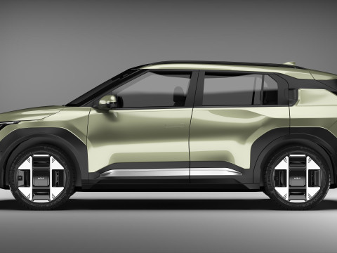 Kia EV3 2025 3D Model
