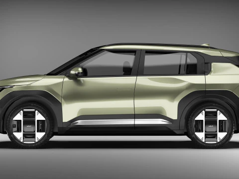 Kia EV3 2025 3D Model