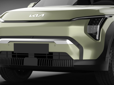 Kia EV3 2025 3D Model
