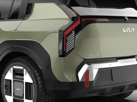 Kia EV3 2025 3D Model