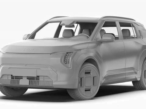 Kia EV3 2025 3D Model