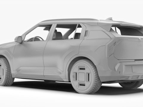 Kia EV3 2025 3D Model
