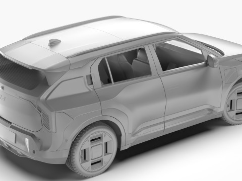 Kia EV3 2025 3D Model