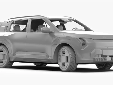 Kia EV3 2025 3D Model
